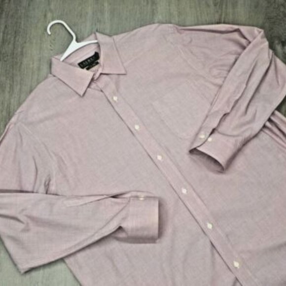 Lauren Ralph Lauren Men's Dress Shirt Non Iron Formal Long Sleeve 34/35 - Picture 1 of 7
